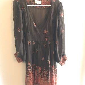 Ralph Lauren paisley dress with slip